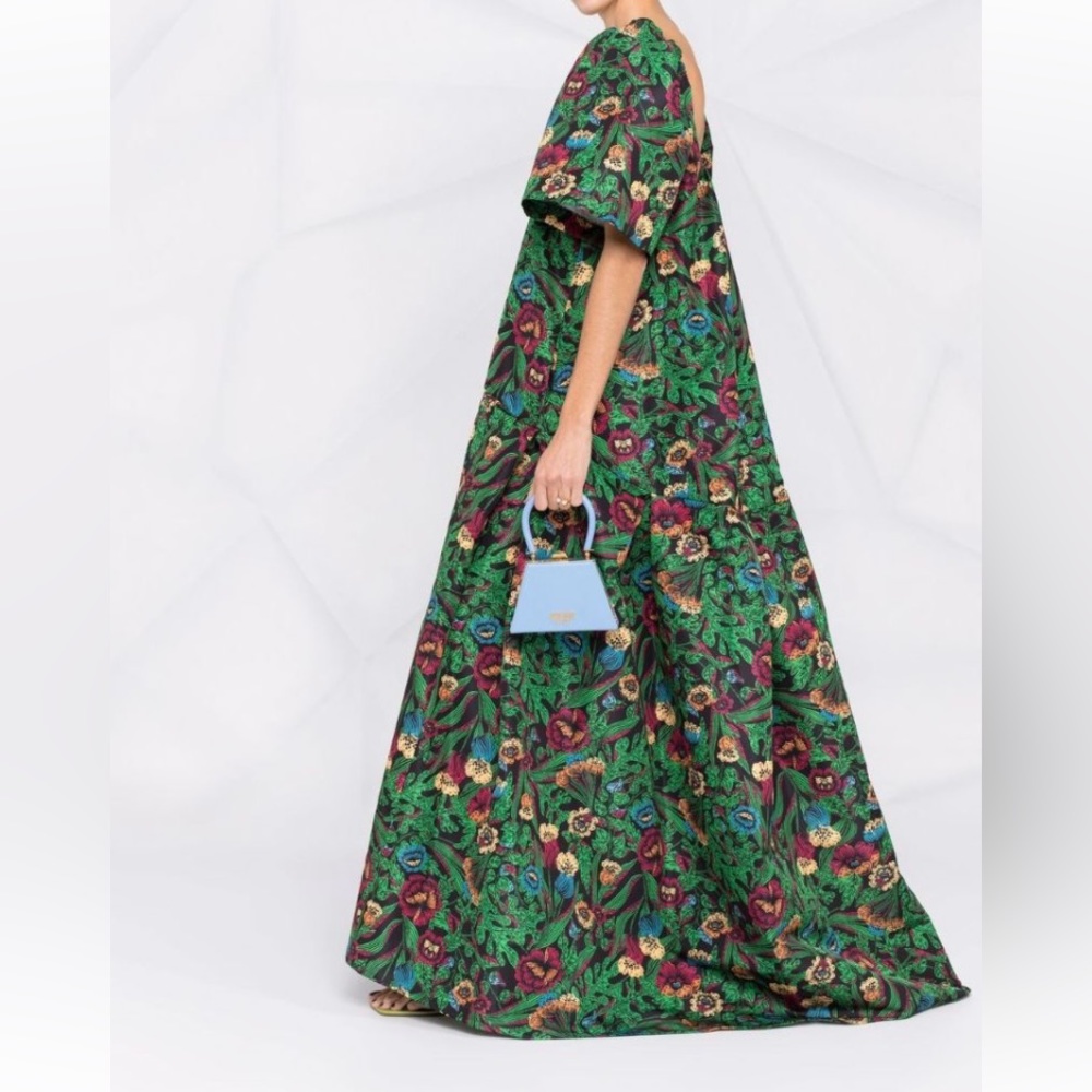 la Double J Night Garden Floral Boom Maxi Dress